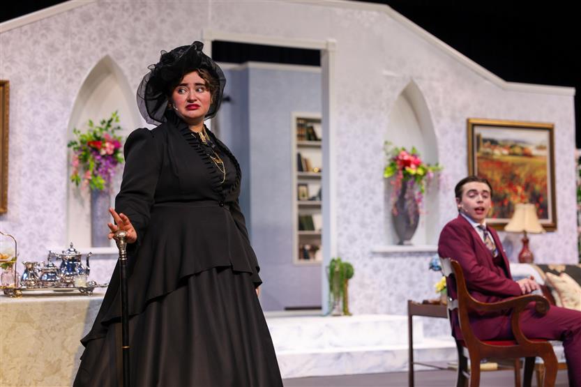 Centennial High students act onstage